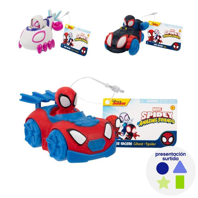 Vehículo Básico de Spidey y Sus Amigos Asombrosos