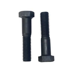 Tornillo Hexagonal Negro G8 3/8X1 1/2 Plg Granel