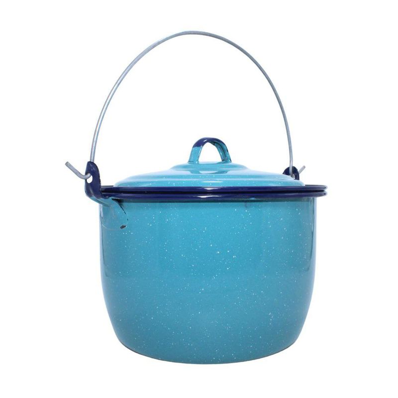 Olla Azul Tamaño 18 Capacidad 3 Lts