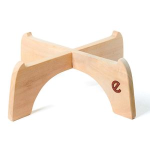 Base de Madera para Ecofiltro de Peltre Color Café