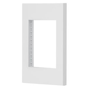 Placa Española De 3 Módulos Blanca - Volteck