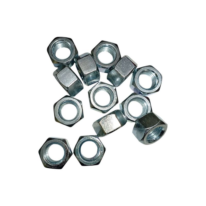 Tuerca Hexagonal Galvanizada de 3/16 Plg a Granel
