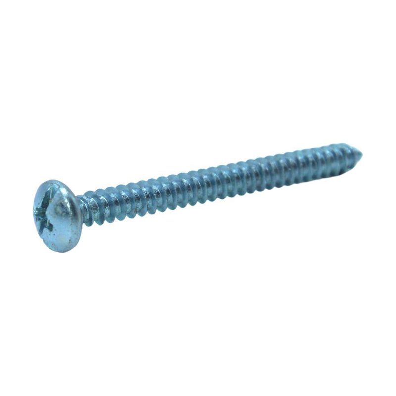 Set de 100 Tornillos Cabeza Redonda Combinada 10X2 Plg
