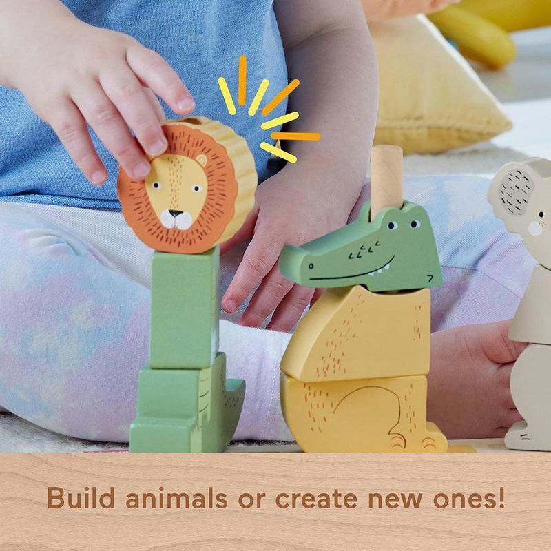 Animales Apilables de Madera Fisher-Price