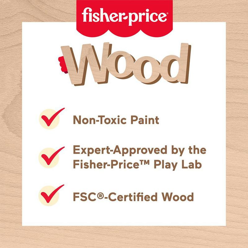 Animales Apilables de Madera Fisher-Price