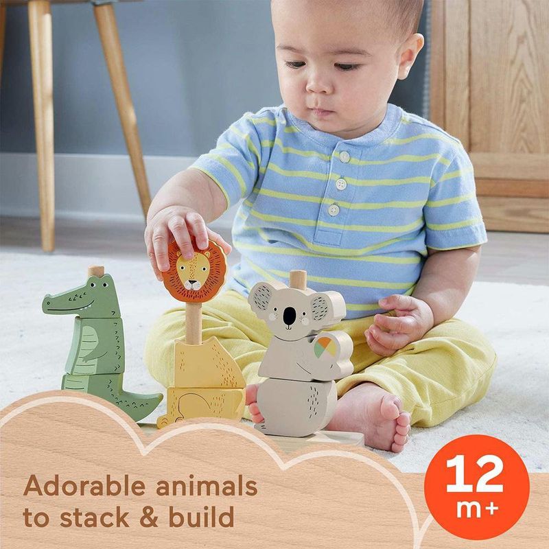 Animales Apilables de Madera Fisher-Price