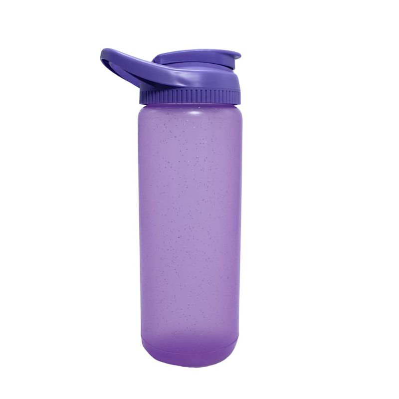 Botella Ecoline con Tapa y Agarre Morado