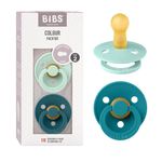 Chupetes Colour2 S2 Menta/Lago - Paquete de 2