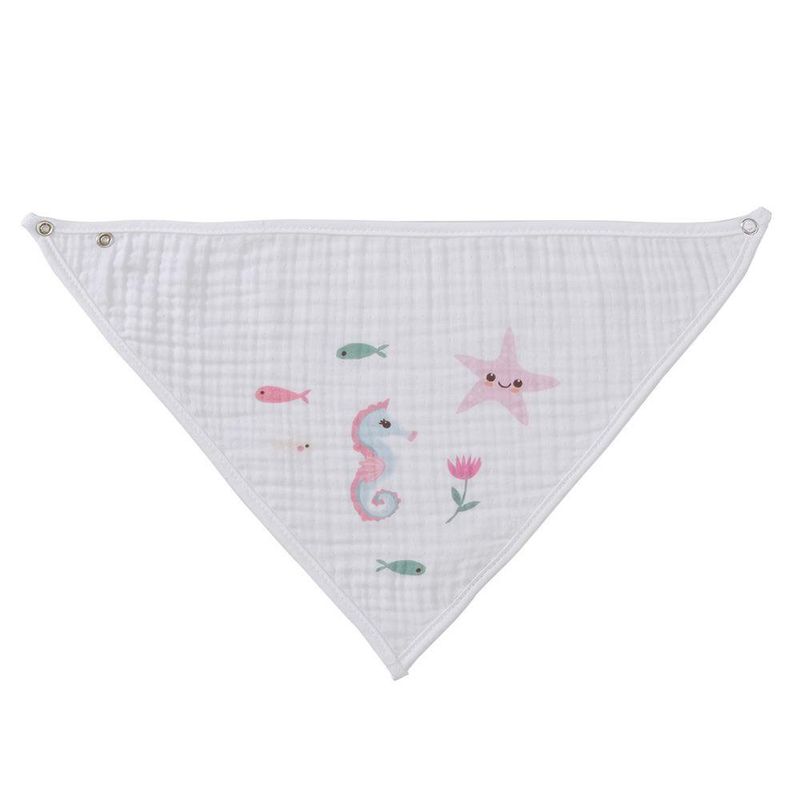 Paquete de 4 Baberos Bandana con Diseño de Conejos