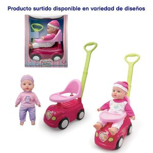 Muñeca Con Vehículo Presentación Surtida