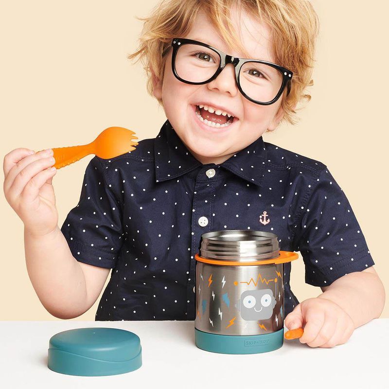 Tarro Aislante Para Comida Diseño Robot - Skip Hop