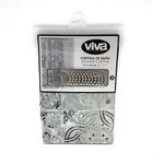 Cortina de Baño Transparente Peva Negra 177 X 183 Cm