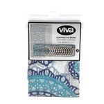 Cortina de Baño Transparente Peva Mandalas 177 X 183 Cm