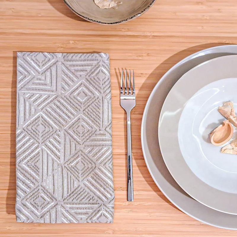 Servilleta Tela Alfredo 50X50 Cm Color Beige