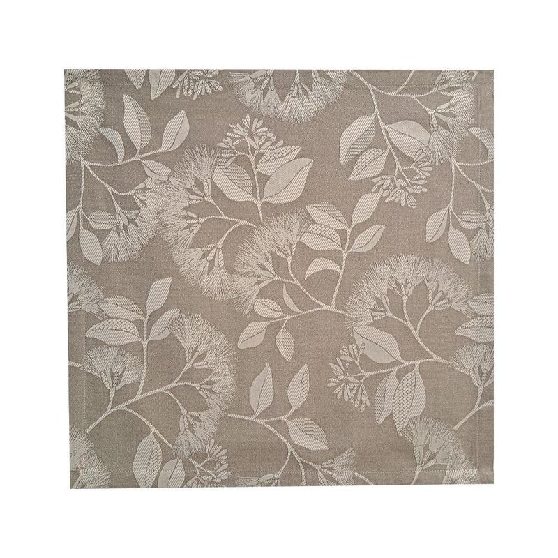 Servilleta Tela Caliandra 50X50 Cm con Diseño Floral Beige