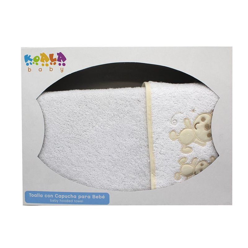 Toalla con Capucha Beige