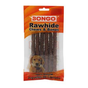 Snack de Carnaza para Perro Adulto Raza Grande y Mediana Sabor Carne 6 Unidades