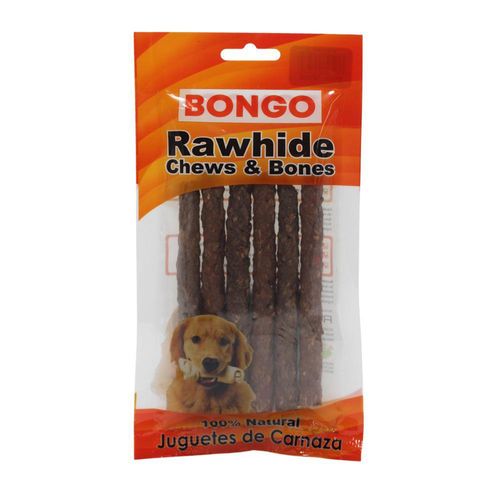 Snack de Carnaza para Perro Adulto Raza Grande y Mediana Sabor Carne 6 Unidades