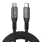 Cable PowerGo Alta Velocidad 4K 240W USB-C a USB-C 1.8 M