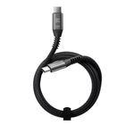 Cable PowerGo Alta Velocidad 4K 240W USB-C a USB-C 1.8 M
