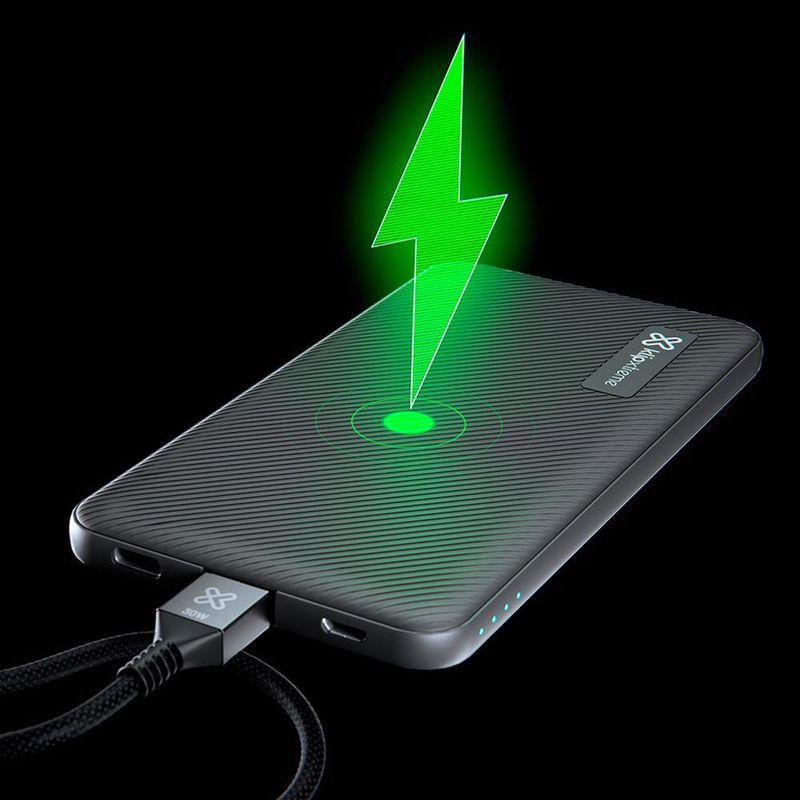 Batería Portátil PowerCell 5000 mAh con USB-C y USB-A