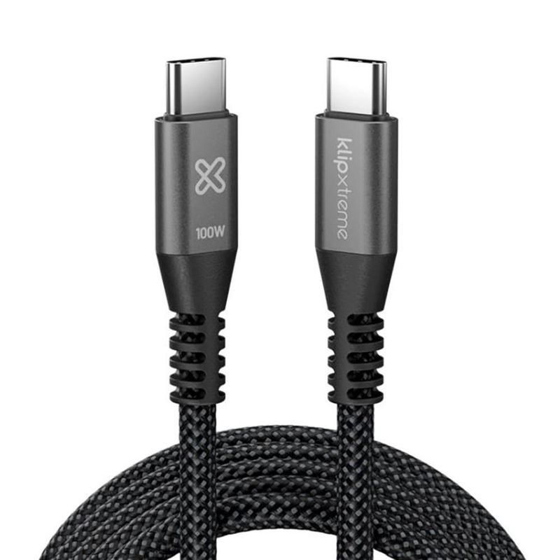 Cable PowerGo 100W USB-C a USB-C 1.8 M
