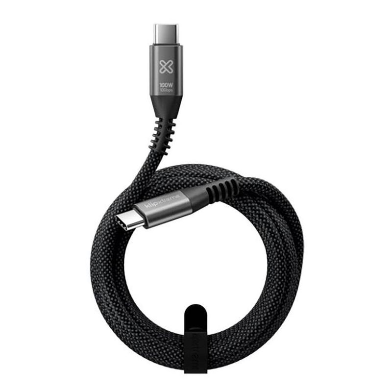 Cable PowerGo Alta Velocidad 4K 100W USB-C a USB-C 3 M