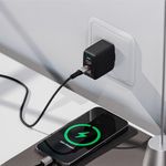Cargador Doble de Pared 2 USB-C y USB-A 67W
