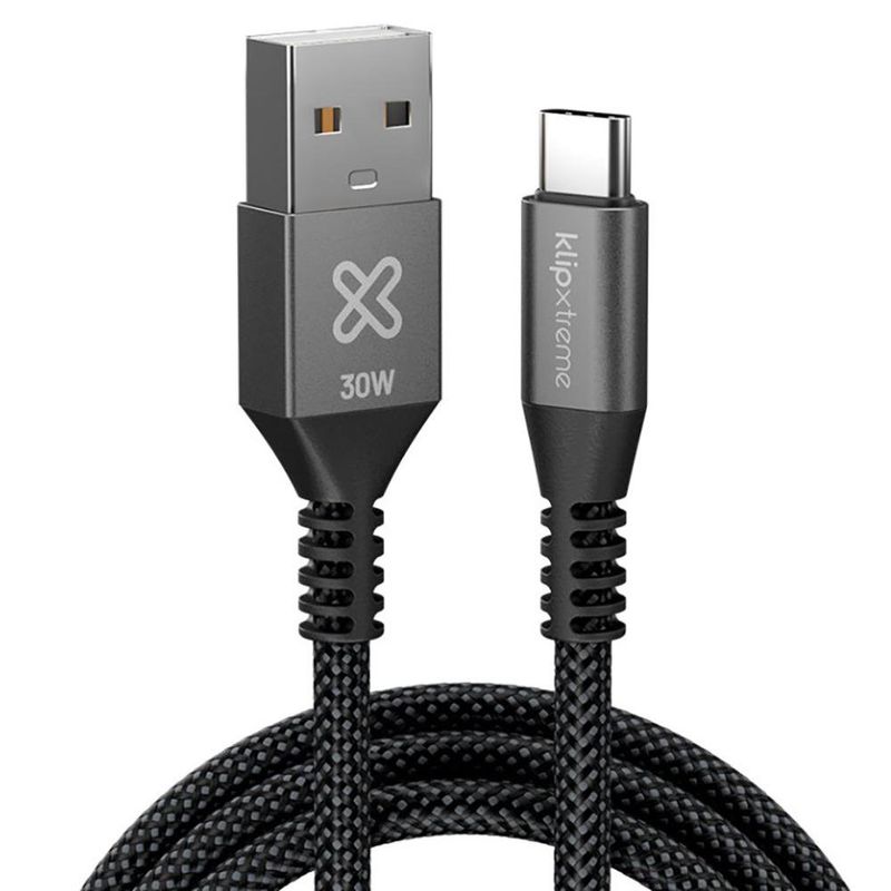 Cable PowerGo 30W USB-A a USB-C 1 M