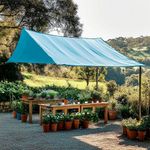 Lona Reforzada de Polietileno Azul 7x10 Pies