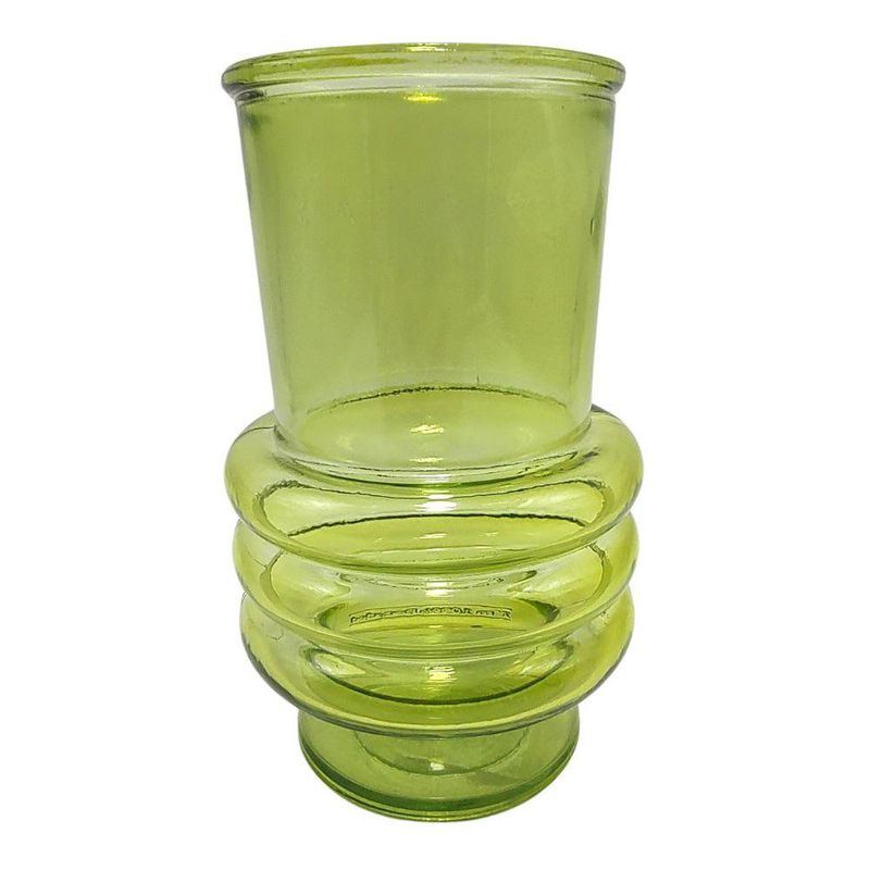 Florero de Vidrio Verde Modelo Altea