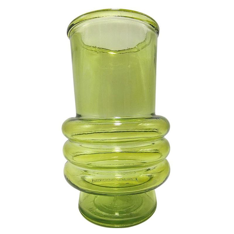 Florero de Vidrio Verde Modelo Altea