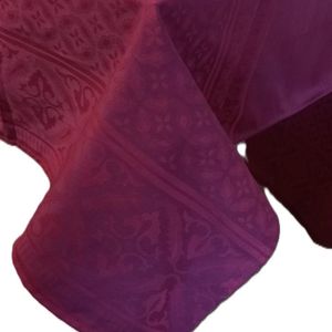 Mantel Rectangular Color Vino 180 X 250 Cm