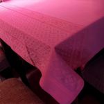 Mantel Rectangular Color Vino 180 X 250 Cm