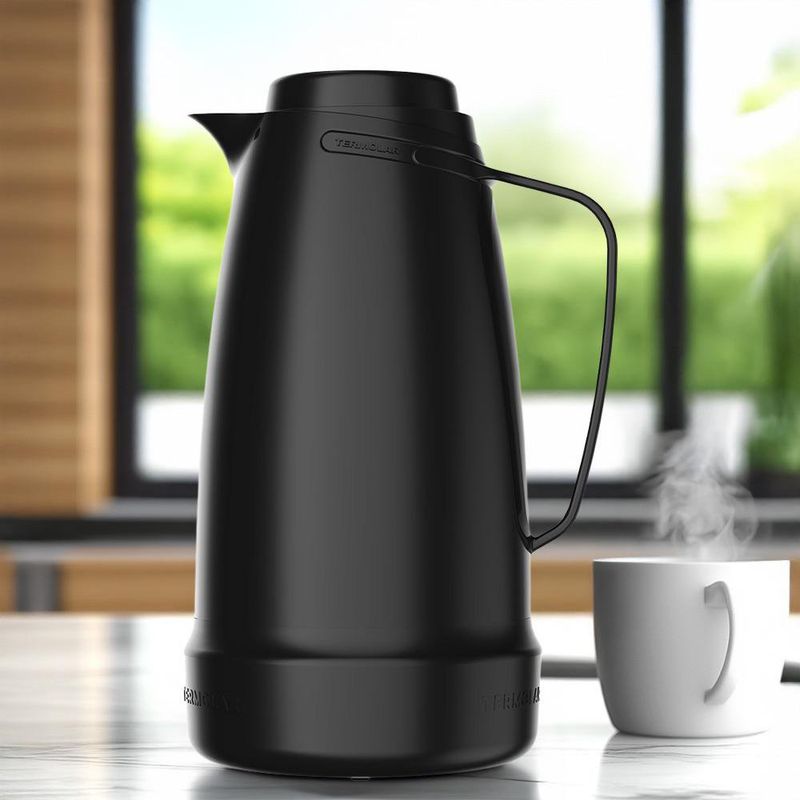 Termo para Bebidas Frías o Calientes Dama Negro 500 Ml