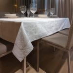 Mantel Rectangular 180x250 Cm Estilo Argento Gris