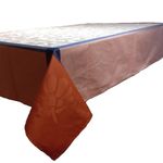 Mantel Rectangular 180x250Cm Amazonia Terracota