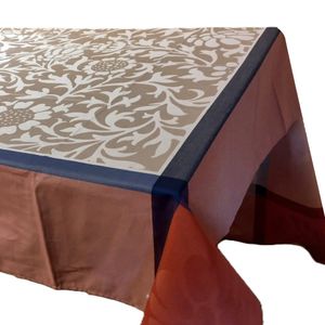 Mantel Cuadrado 180x180 Cm Amazonia Terracota