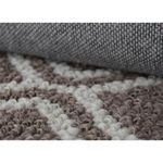 Alfombra para Pasillo Taupe 61 x 183 Cm