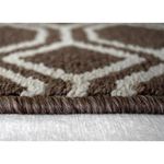Alfombra para Pasillo Taupe 61 x 183 Cm