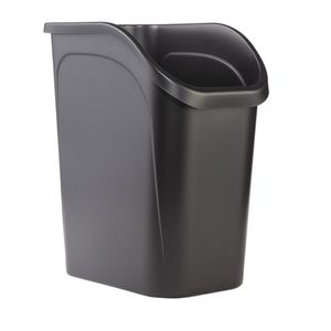 Basurero Plástico Negro 35 L