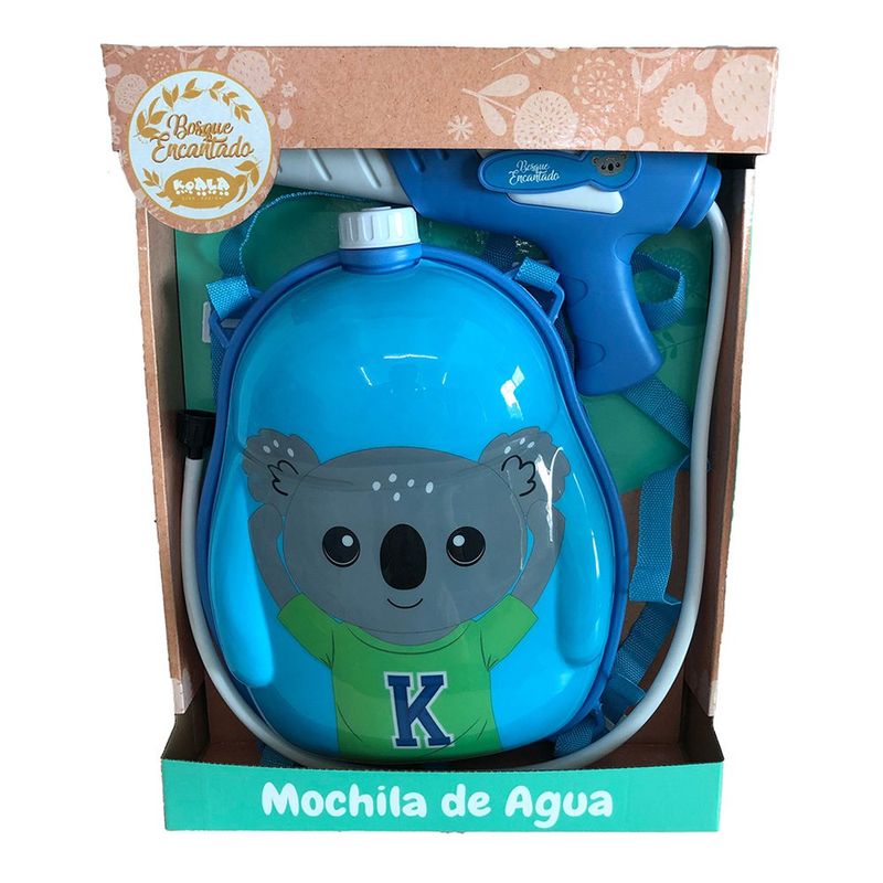 Mochila con Pistola de Agua Diseños Surtidos