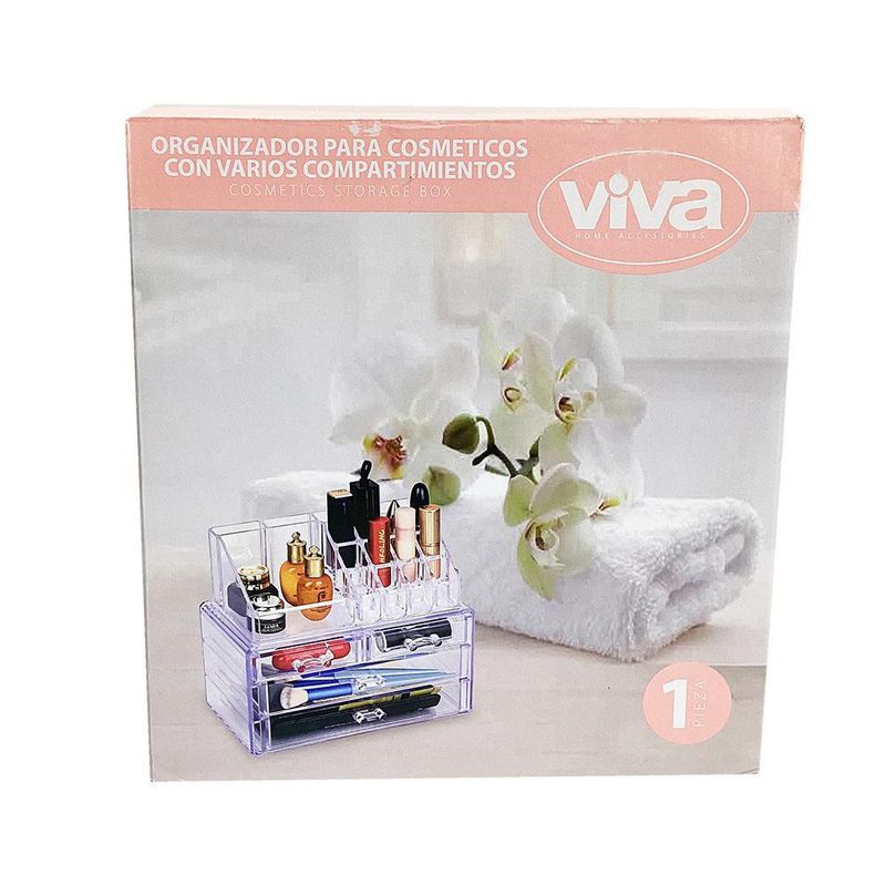 Organizador para Cosméticos con Compartimentos