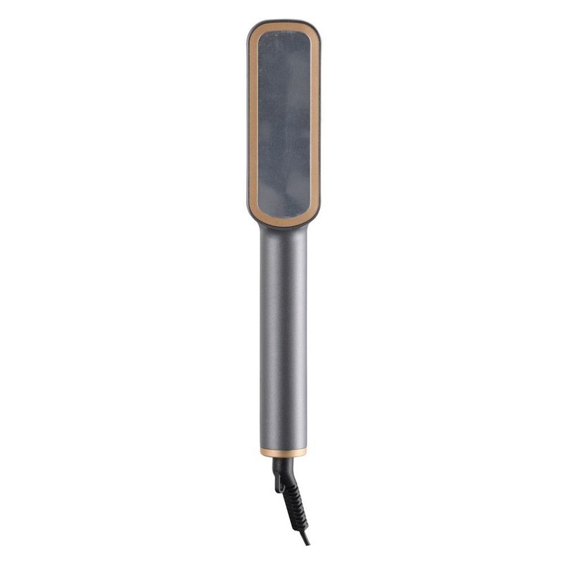 Cepillo Alisador con Pantalla Digital y Luz LED