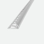 Guardacanto de Aluminio Arco Oro Rosado 10 Mm x 2.5 M