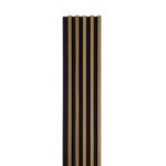 Panel Decorativo Imitación Madera y Negro
