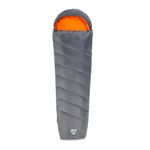 Sleeping Bag Tipo Mummy Hiberhide Gris y Naranja