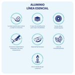 Comal de Aluminio Negro