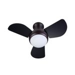 Ventilador de Techo 3 Aspas con Luz 32 Plg