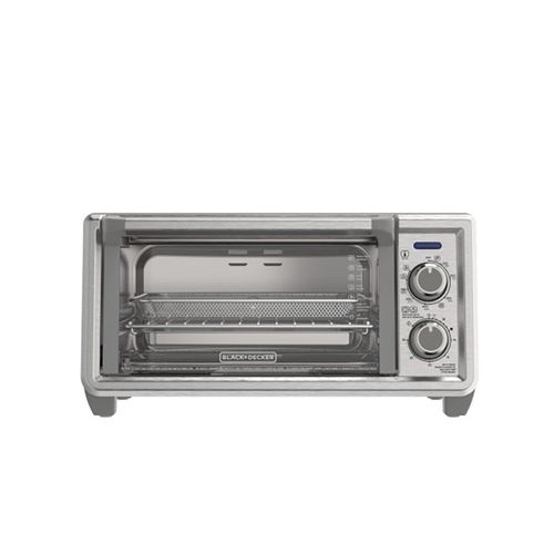 Horno Tostadorcon Freidora de Aire 4 Rebanadas 5 Funciones
